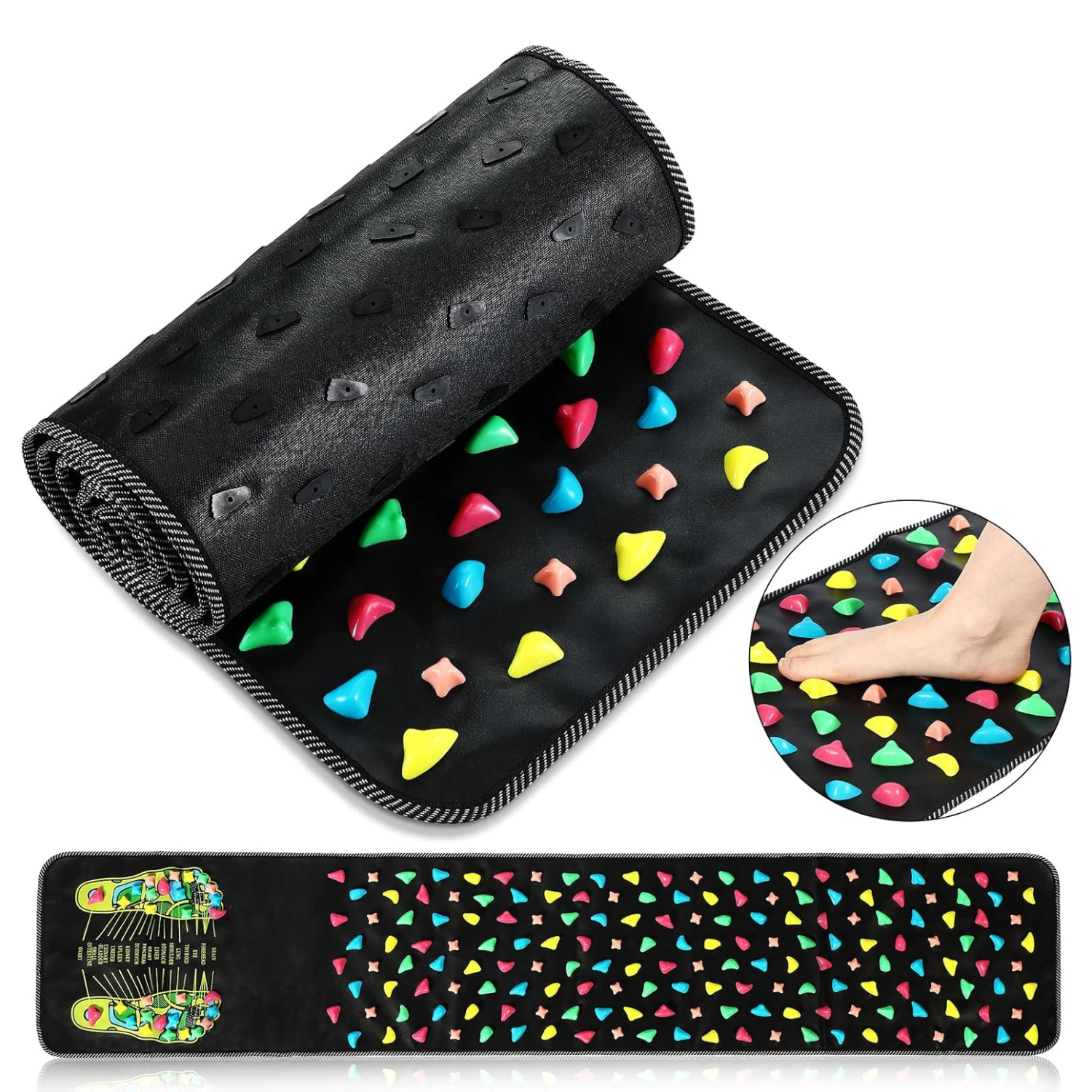 Refleksologi Akupressur Fotmassasjematte