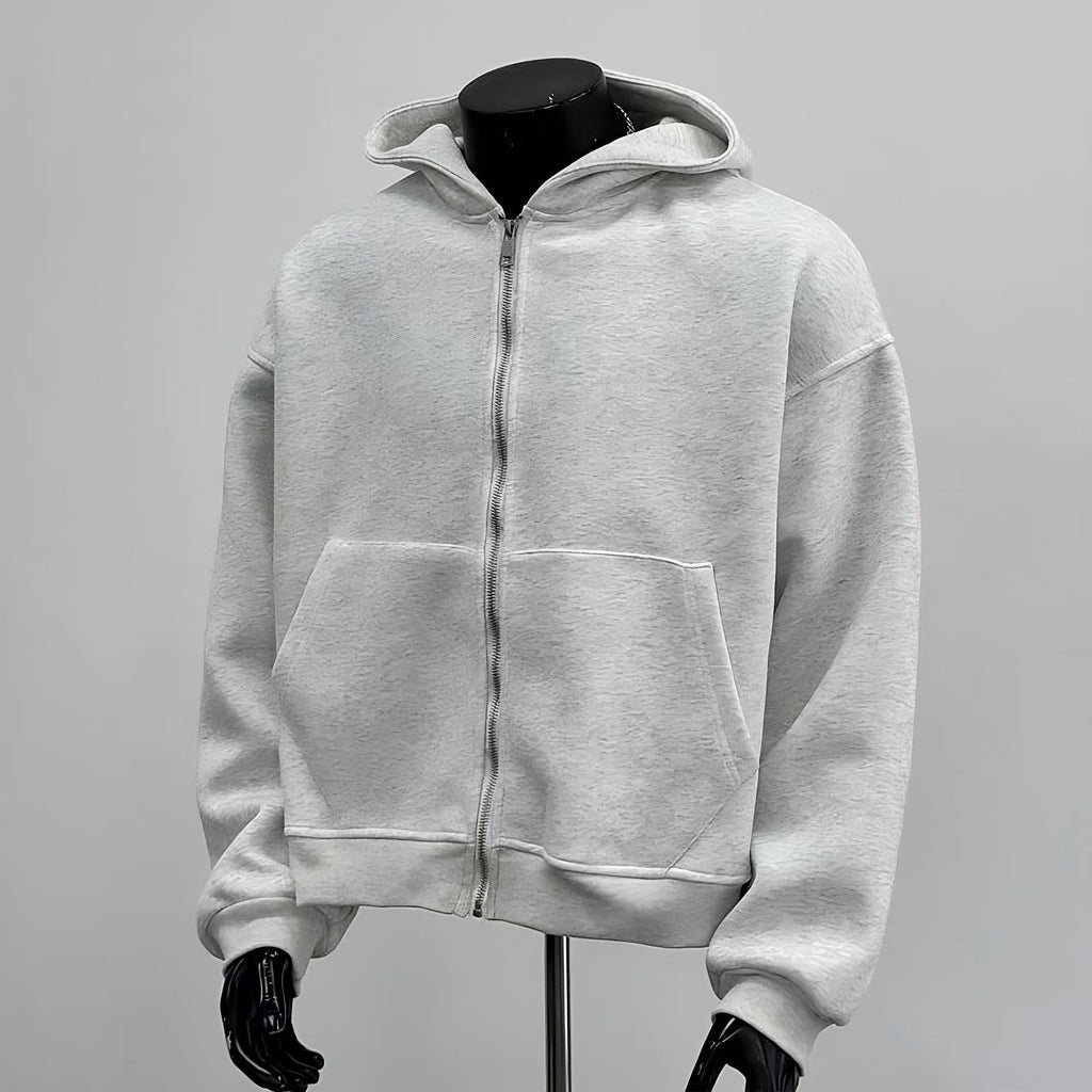 Hettegenser med integrert ryggsekk