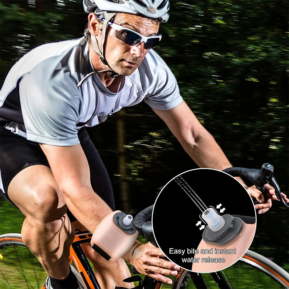 Håndleddsvannflaske for sport