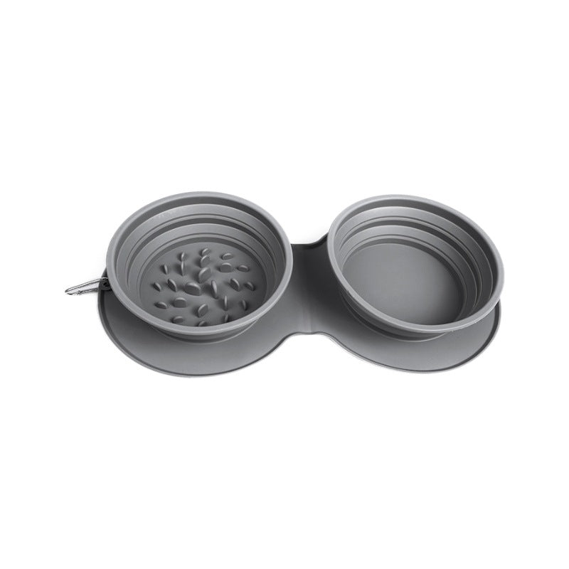 Silikonskål for kjæledyr