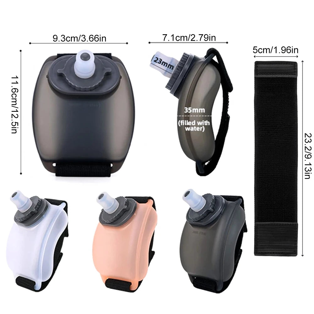 Håndleddsvannflaske for sport