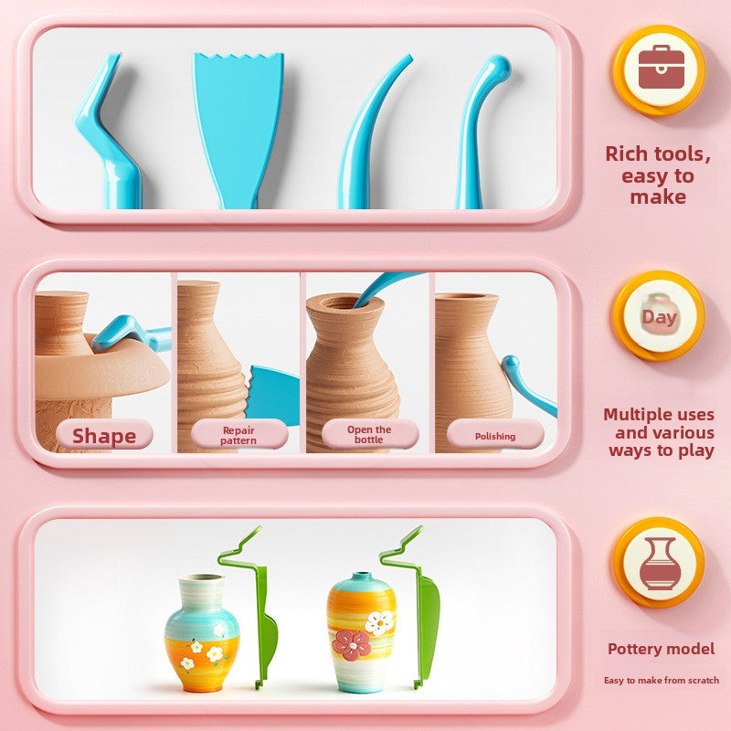 Elektrisk keramikklekesett