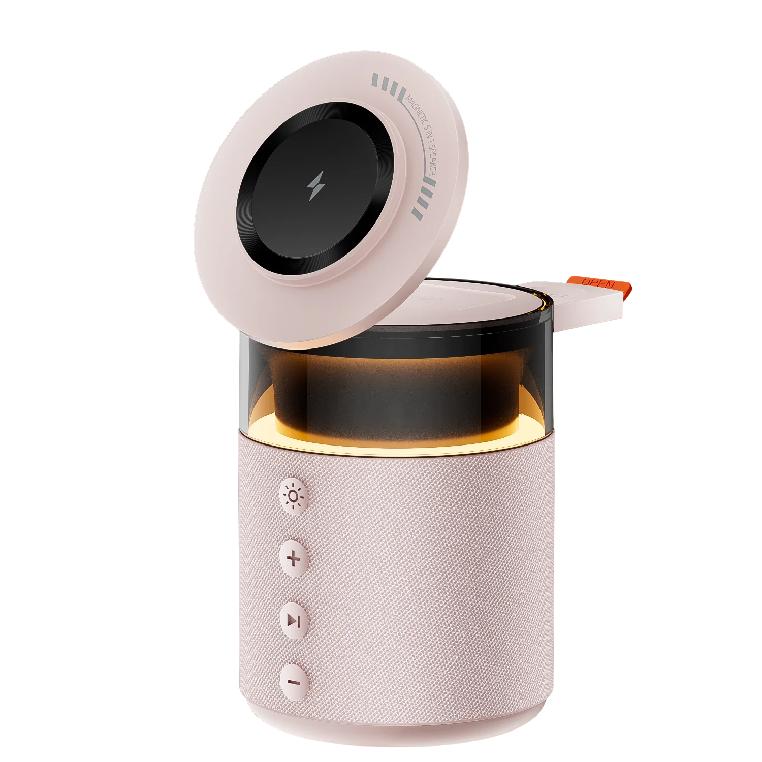 5-i-1 magnetisk trådløs ladestasjon