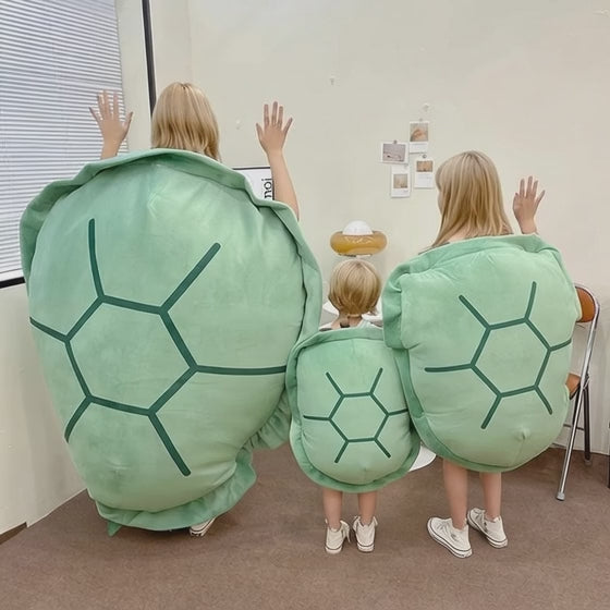 Skilpaddeskall plysjpute